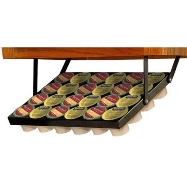 Coffee Keeper Elite K-Cup® Under Cabinet Storage Rack