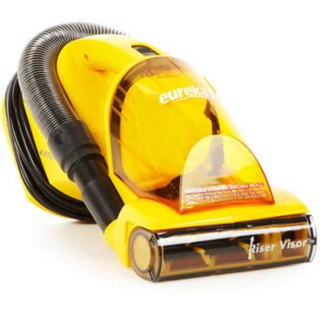 Eureka Quick-Up Bagless Hand Vac with On/Off Motorized Brush Roll, 71B