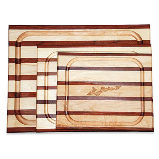 Etched Striped FI Carving Boards