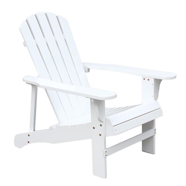 White Adirondack Chair