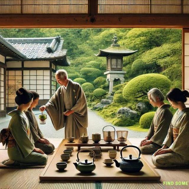 Tea ceremony in Kyoto!!