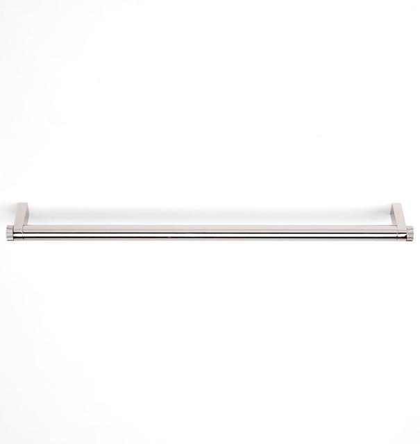 West Slope Drawer Pull - 12in. Item # C2216-12IN. CENTERS - POLISHED NICKEL