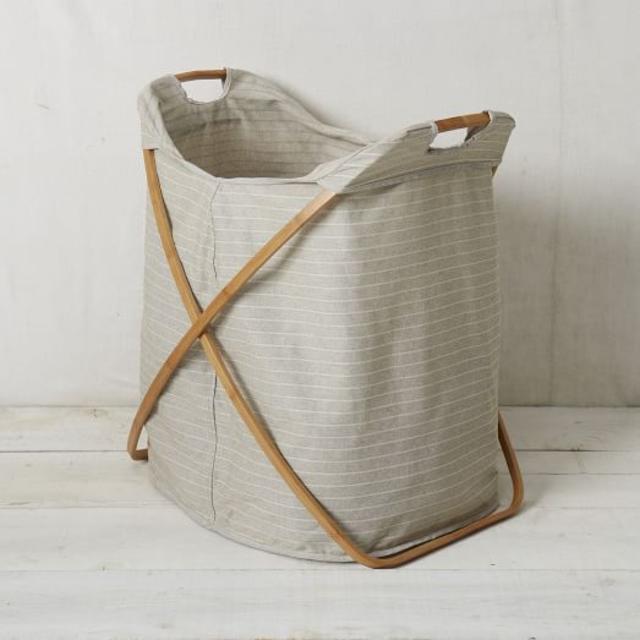Bamboo Laundry Hamper - Double