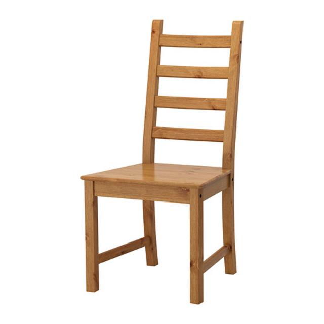 KAUSTBY Chair, antique stain