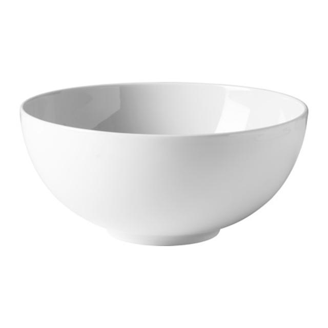 IKEA 365+ Bowl, rounded sides white