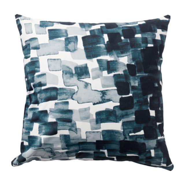 STOCKHOLM 2017				Cushion, check pattern, blue  | IKEA
