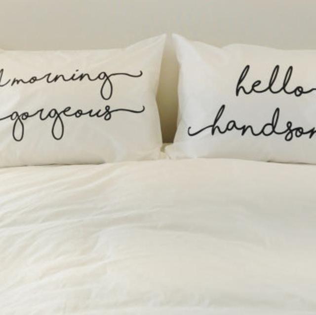 Pillowcases Good Morning | Etsy