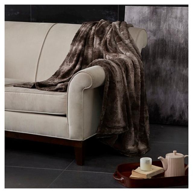 Marselle Oversized Faux Fur Throw | Target
