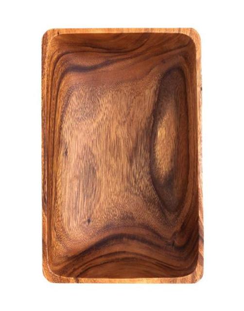 Acacia Wood Rectangular Bowl | Philippines