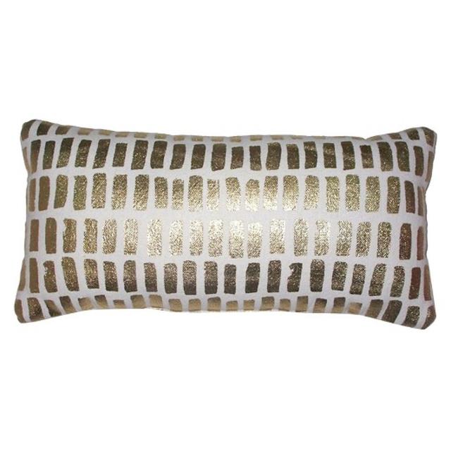 Lumbar Pillow - Gold/White - Threshold™ | Target