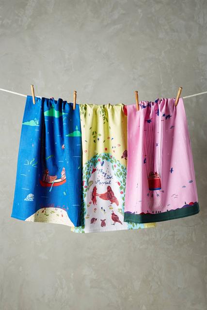 Fairytale Tea Towel Set | Anthropologie