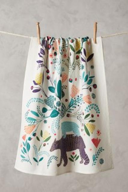 Saga Dishtowel | Anthropologie