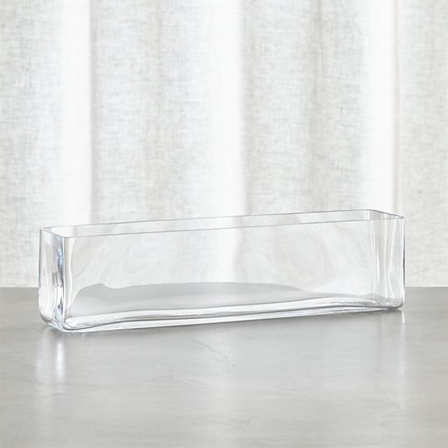 Brooklyn Long Vase | Crate and Barrel