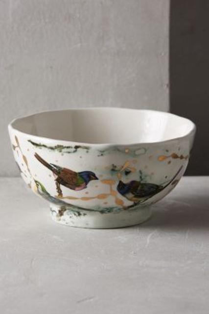 Dream birds Bowl | Anthropologie