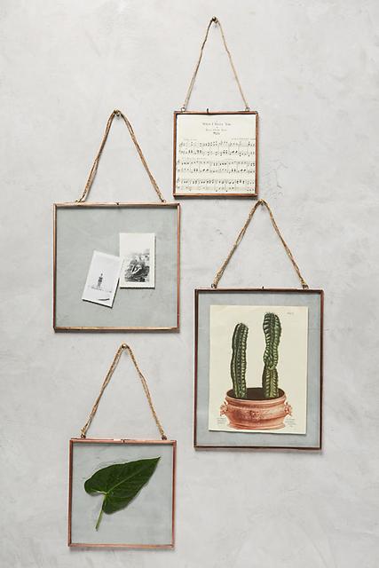 Viteri Hanging Frame, Copper Assorted | Anthropologie