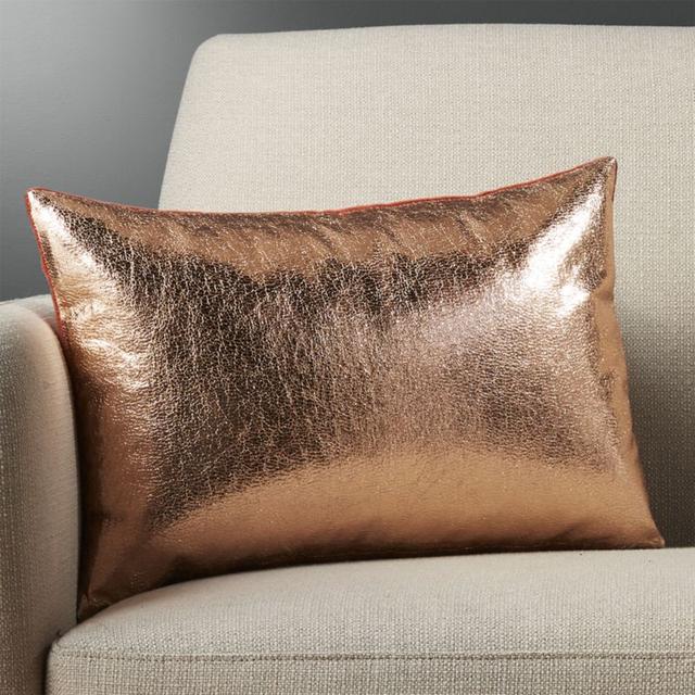 18"x12" rove pillow with down-alternative insert | CB2
