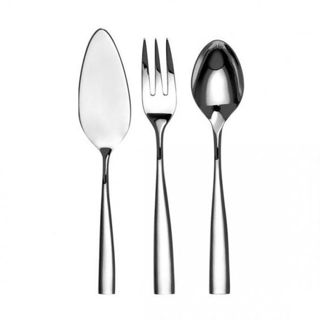COUZON Silhouette Satin 4-Piece Hostess Set