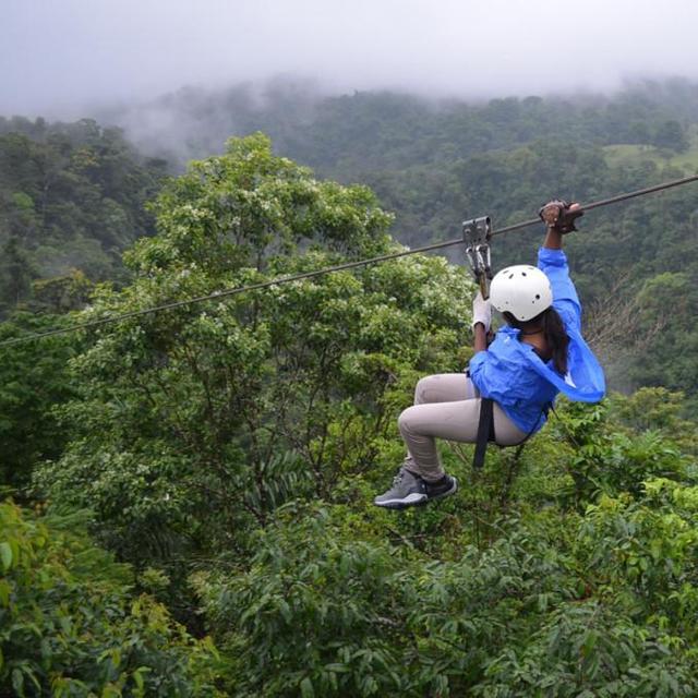 "Big 12" Zip Line Tour in Arenal, Costa Rica