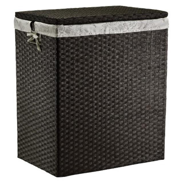 Threshold™ Paper Rope Hamper - Dark Brown