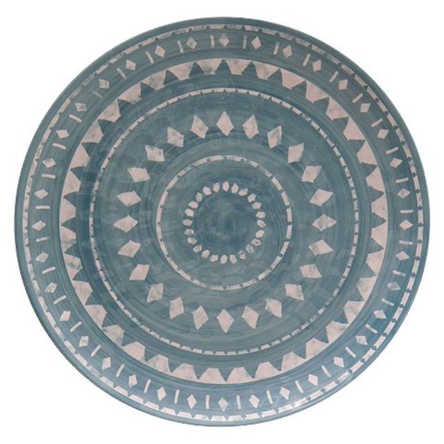 Threshold™ Geometric Dinner Plates Set of 4