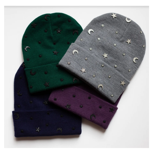 Tal New York - The Cami Galaxy Beanie (Heather Gray)