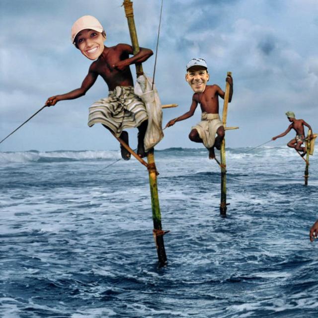 Stilt Fishing