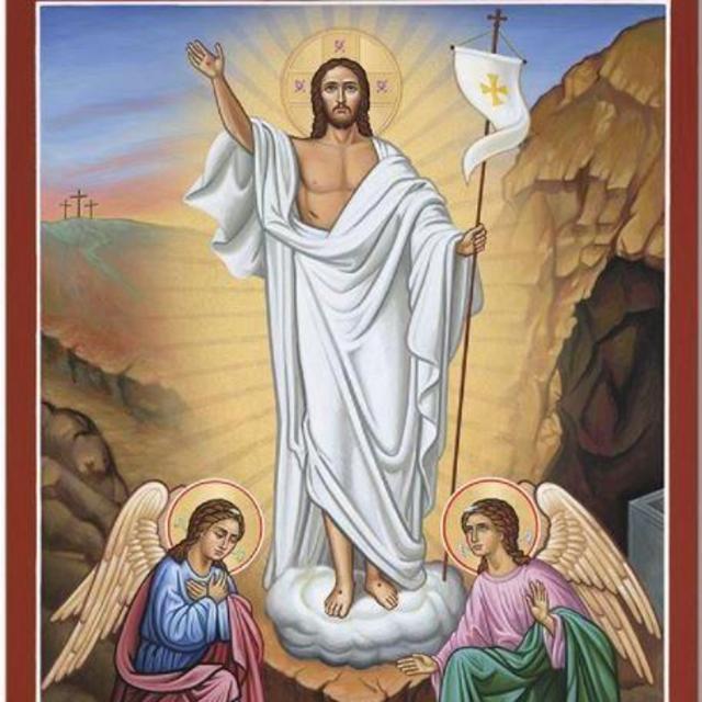 8"x10" Christ Victorious Icon