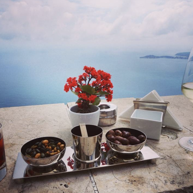 Lunch at Le Chèvre d'Or in Eze