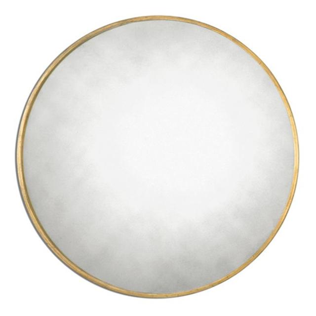 Uttermost Junius Round Gold Round Mirror