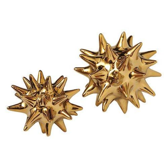 DwellStudio Urchin - Bright Gold - Large
