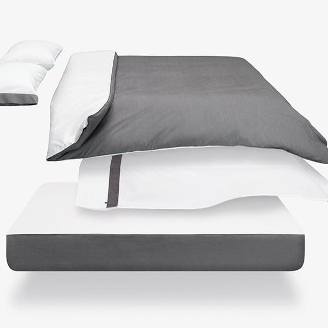 Casper Sheets | Queen | White/Chambray
