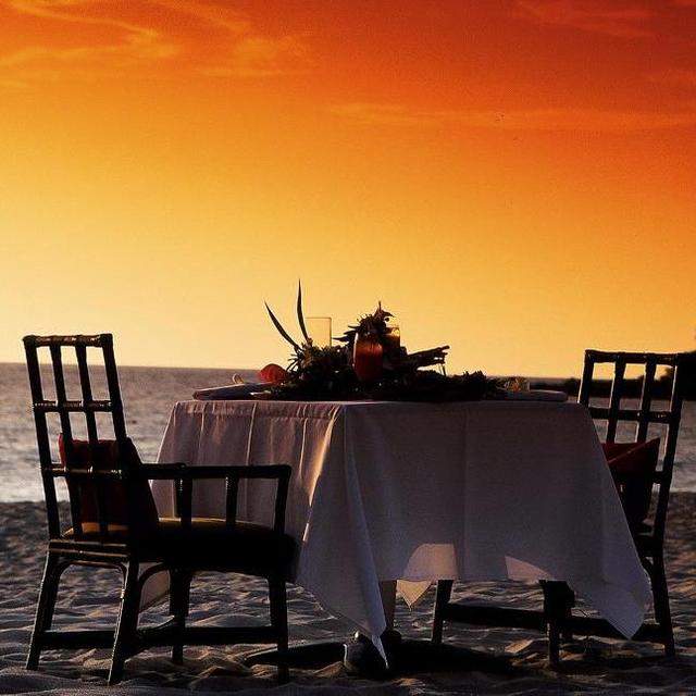 Romantic Dinner on an Uninhabited Island