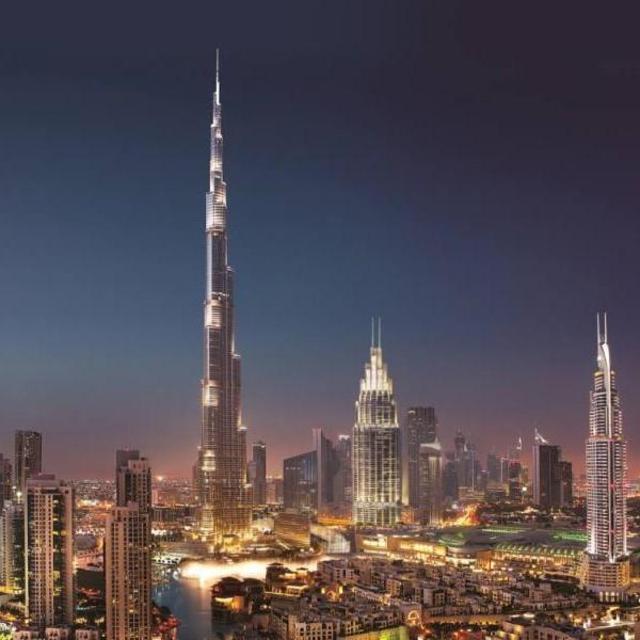 Trip up the Burj Khalifa, Dubai