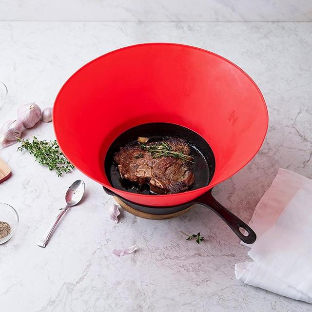 Frywall 10 (Medium) - Red - Splatter Guard