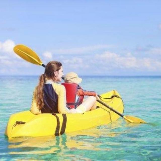 4 hour "Kayak, Hike, and Snorkel Tour" in St. Thomas