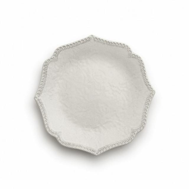 Merletto Antique Scalloped Salad/Dessert Plate
