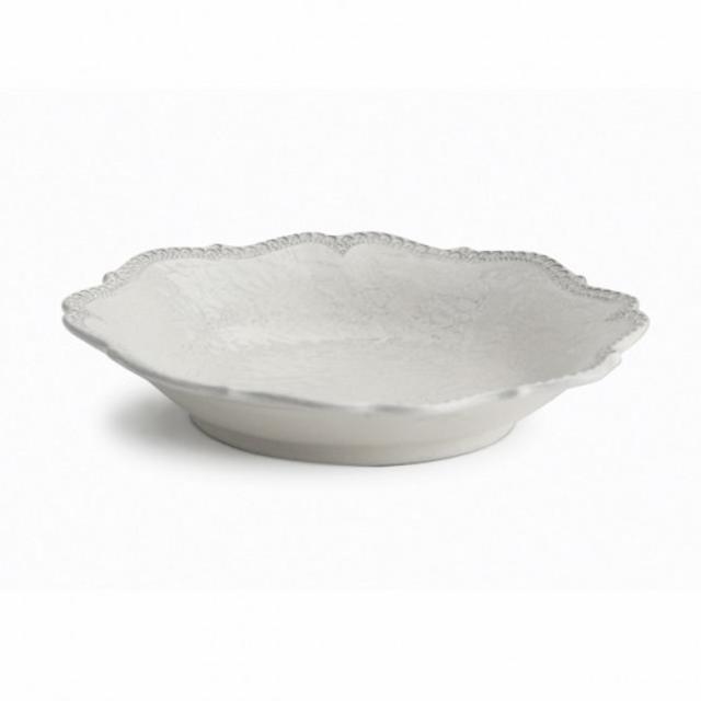 Merletto Antique Scalloped Pasta/Soup Bowl