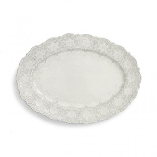 Merletto Antique Oval Platter