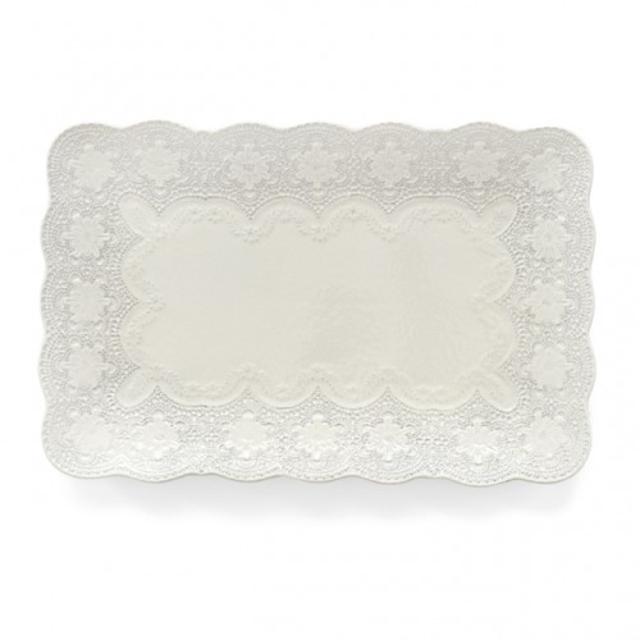 Merletto Antique Lace Rectangular Tray