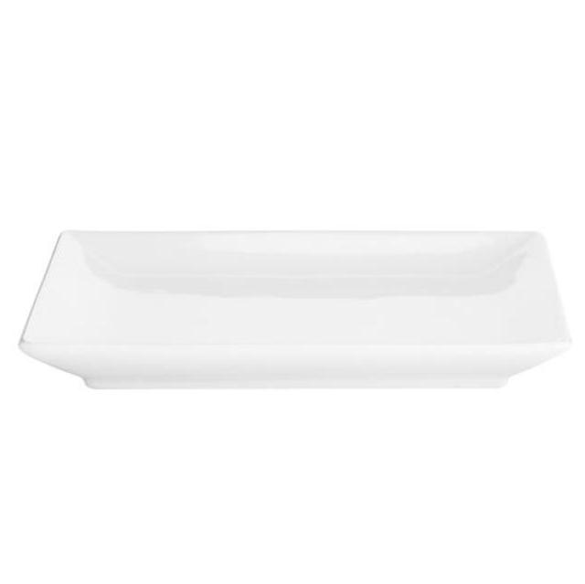 Great White Square Salad Plate, Set of 4