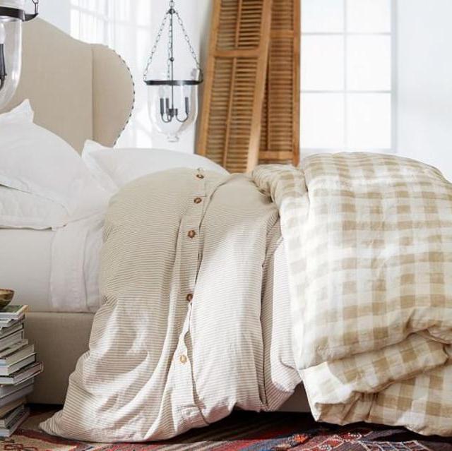 Wheaton Stripe King Duvet Cover & Sham