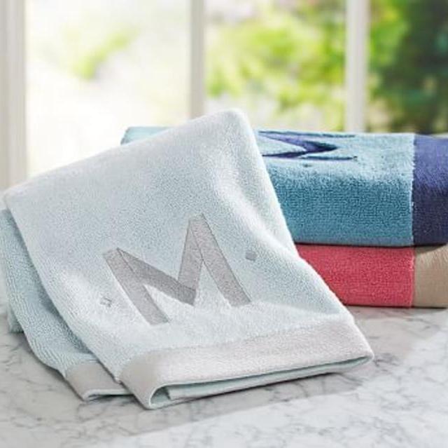 Colorblock Bath Towels
