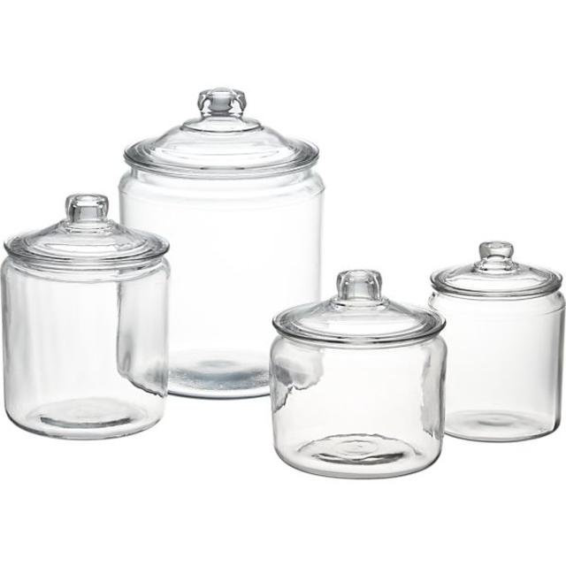 Heritage Hill Glass Jars with Lids