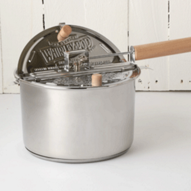 Whirley-Pop Stovetop Popcorn Popper -- Stainless Steel