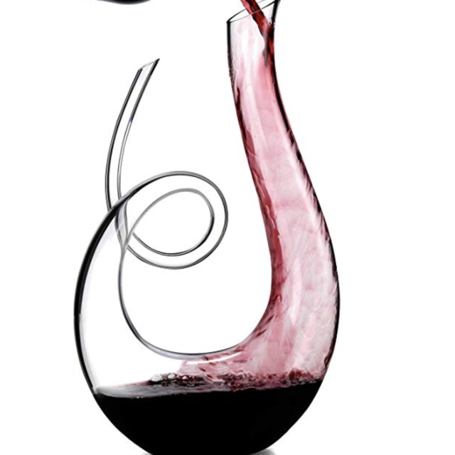 Crystal Art Series Treble Wine Decanter