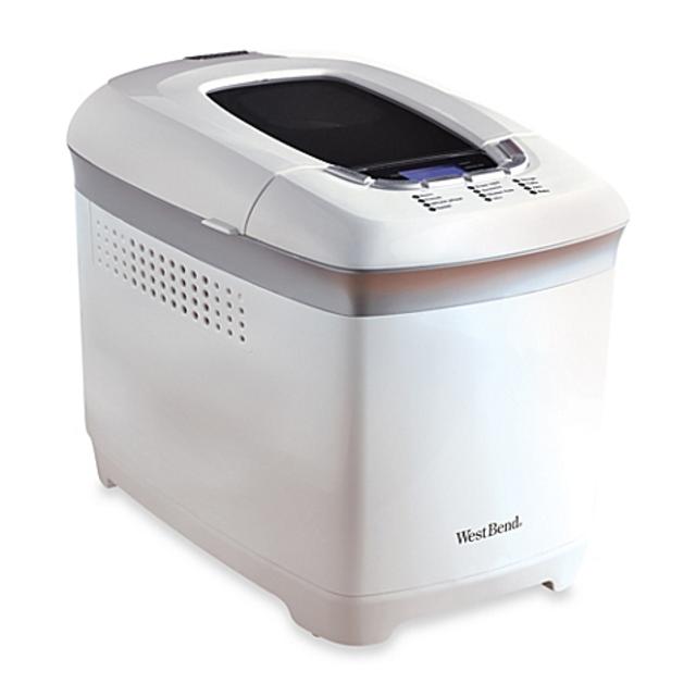 West Bend® 2-Pound Hi-Rise™ Bread Maker in White