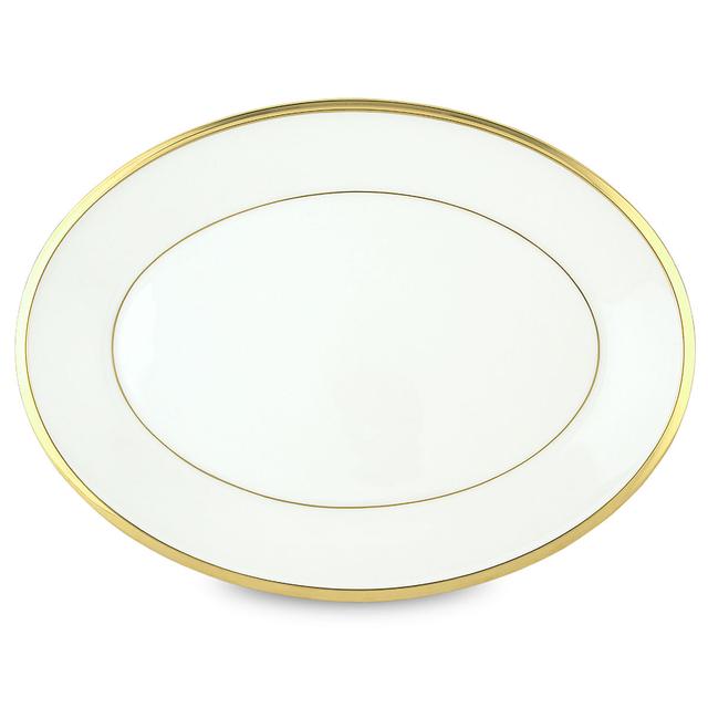Eternal® White 13" Oval Platter by Lenox