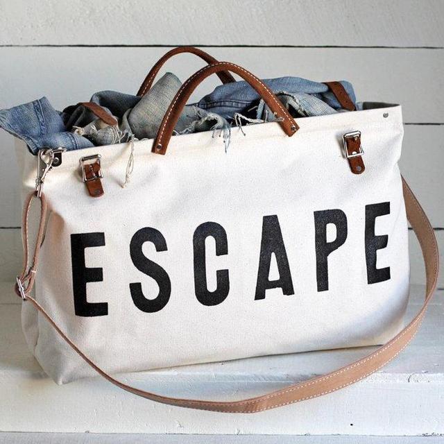 Forestbound ESCAPE Canvas Utility Bag with Shoulder Strap