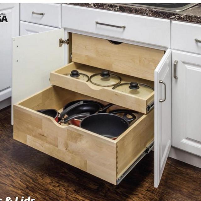 QuikTRAY Rollout "All in One" Pot & Pan Pullout/Rollout Kit
