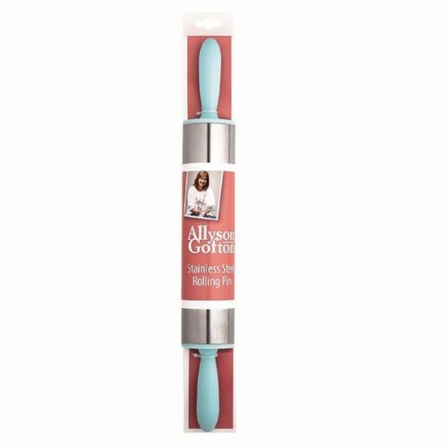 Allyson Gofton Rolling Pin Stainless Steel (warehouse/kmart)